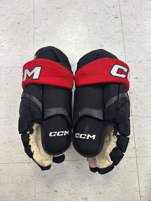 Used CCM HG12 Belleville Senators ‘Andonovski’ 15” Pro Stock Gloves