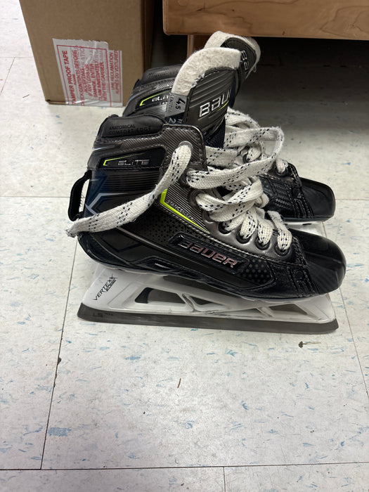Used Bauer Elite Size 4.5 Fit 2 Goal Skates