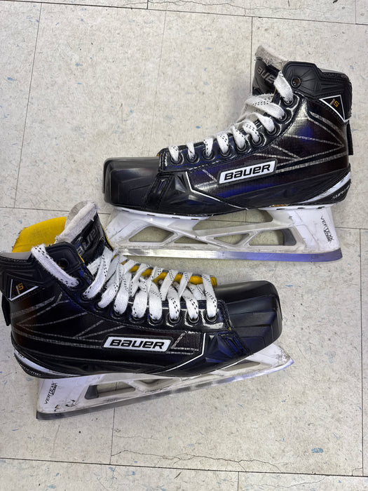 Used Bauer Supreme 1S 9D Goalie Skates