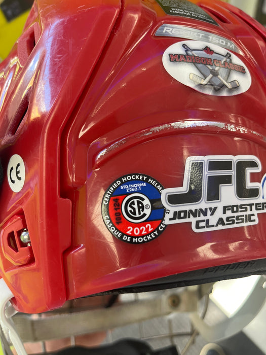 Used Bauer Re-Akt 150 Medium Helmet *CERTIFIED*