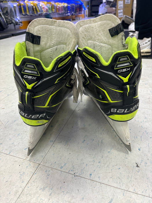 Used Bauer GSX Size 10.5D Senior Goal Skates