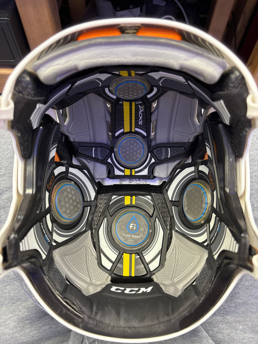 Used CCM Tacks 910 Senior Small Pro Stock Helmet