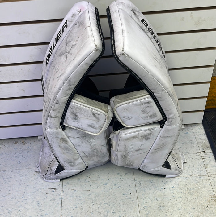 Used Bauer Supreme S27 Junior Large Goal Pads