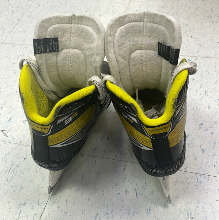 Used Bauer Supreme 3S Size 3.5 Goal Skates