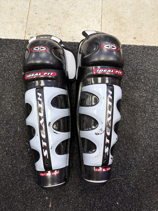 Used Easton Stealth S1 15” Senior Shin Guards