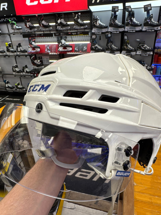 Used CCM Tacks X Senior Small Pro Stock Helmet