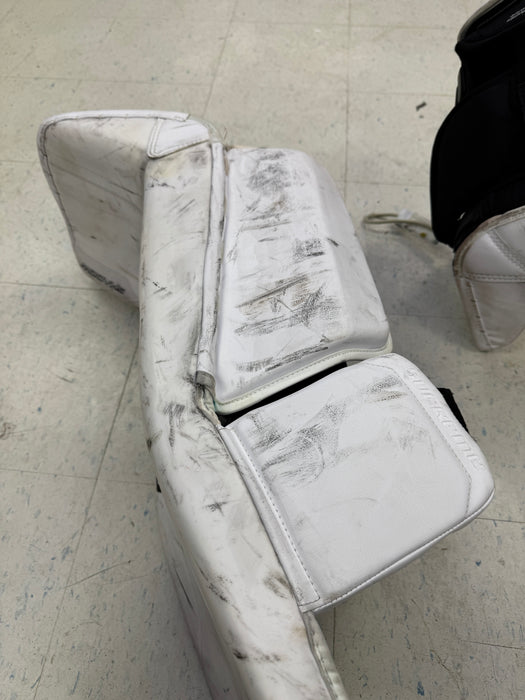 Used Bauer Shadow Leg Pads Senior Large 35”