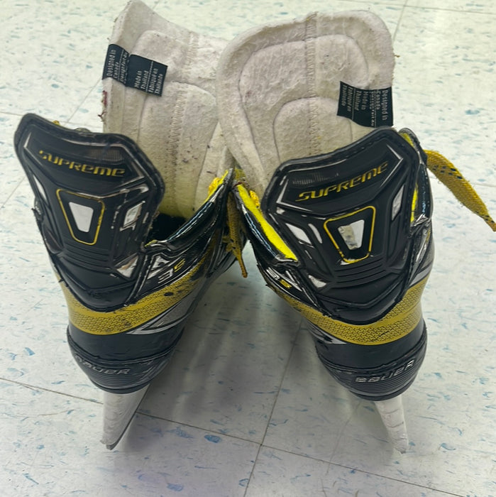 Used Bauer Supreme 3S Size 13 Youth Player Skates