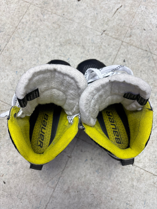 Used Bauer 3s Size 1.5D Junior Goal Skates