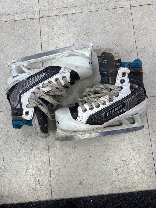 Used Bauer Reactor 7000 Size 3.0 D Goal Skate