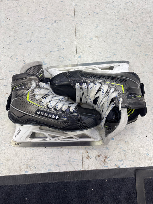 Used Bauer Elite Size 4.5 Fit 1 Intermediate Goal Skates
