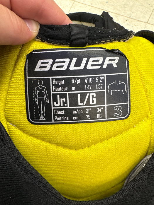 Used Bauer Supreme S170 Junior Large Shoulder Pads