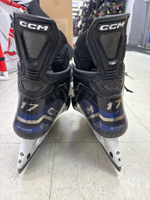 Used CCM JetSpeed FT6 Pro Size 9.5 Oshawa Generals Torrance Pro Stock Skate