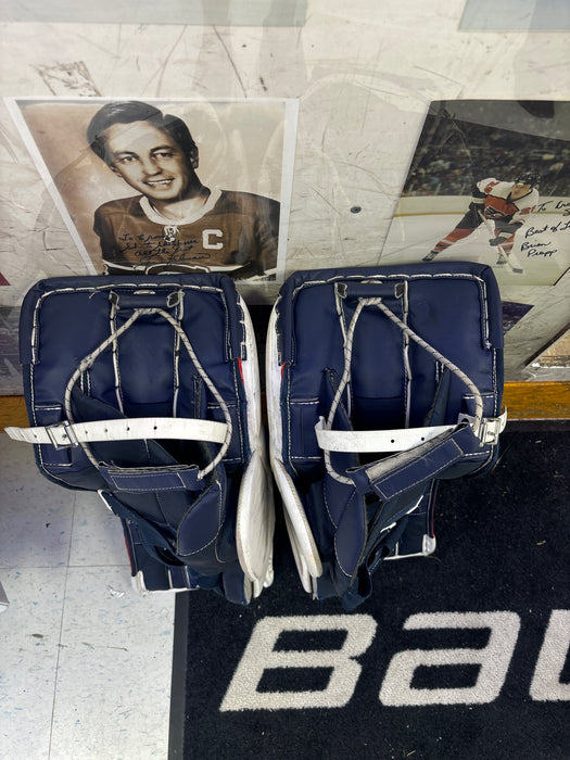 Used CCM EFlex 4.5 Size 26+1 Junior Goal Pad