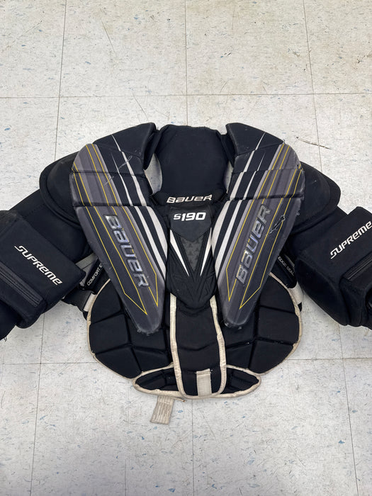 Used Bauer Supreme S190 Intermediate Medium Chest Protector