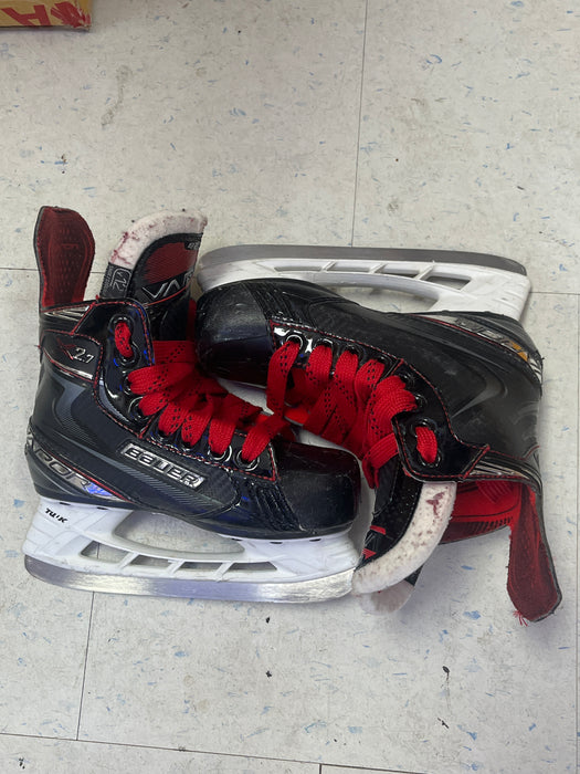 Used Bauer Vapor X2.7 Size 12 Youth Skates