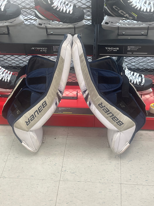 Used Bauer Supreme S27 24+1 Goal Pads