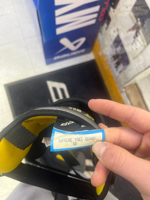 Used Bauer Supreme Max Knee Guards