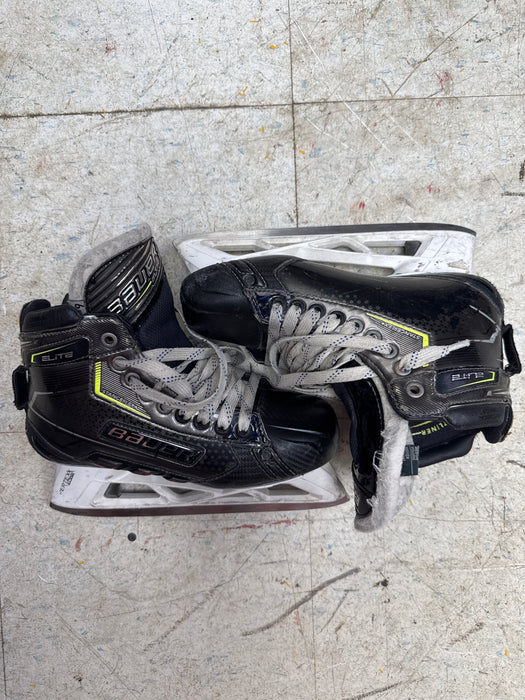 Used Bauer Elite Goalie Skates Size 6.5 Fit 2