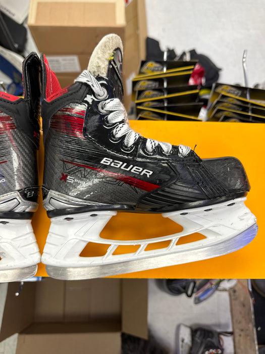 Used Bauer Vapor X5 Pro 12Y Player Skates