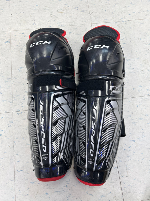 Used CCM JetSpeed FT350 Shin Guards
