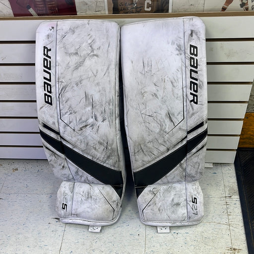 Used Bauer Supreme S27 Junior Large Goal Pads