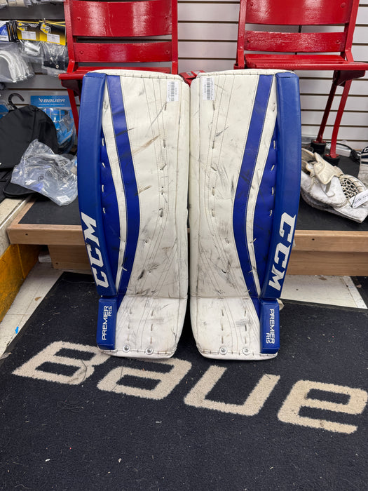 Used CCM Premier R1.5 Goalie Leg Pads 34" + 1"