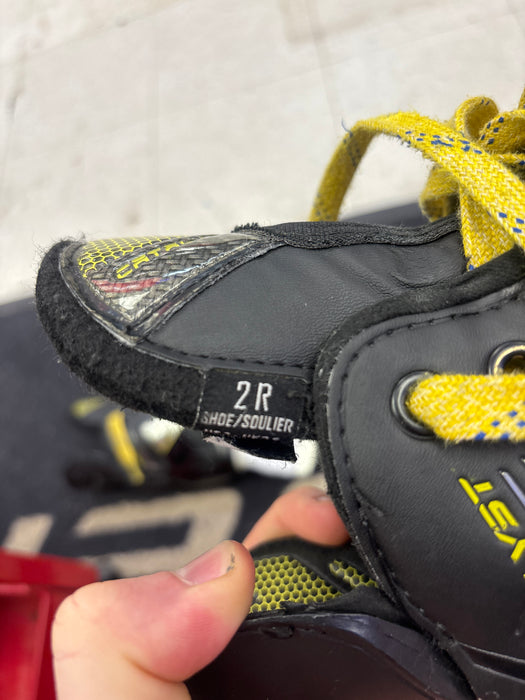 Used True Catalyst 7 Size 2.0R Skates