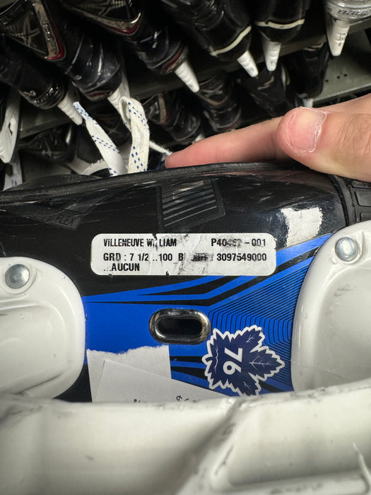Used CCM 100k Pro Skates Size 7.5D - W. Villeneuve