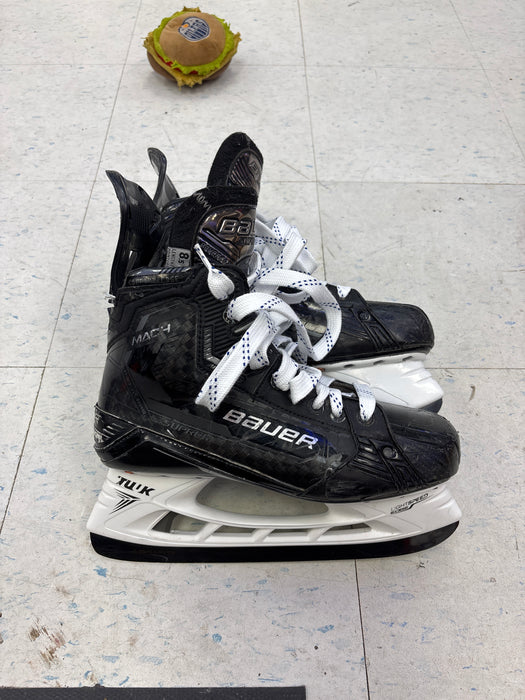 Used Bauer Supreme Mach Size 8.5 Fit 3 Skates