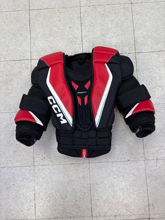 Used CCM E-Flex 6.9 Goal Chest Protector Intermediate Small
