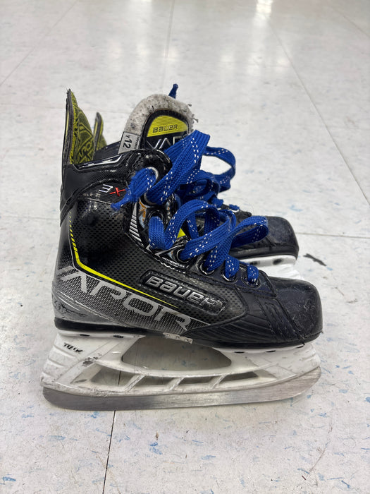 Used Bauer Vapor 3x Youth 12.0D Skates