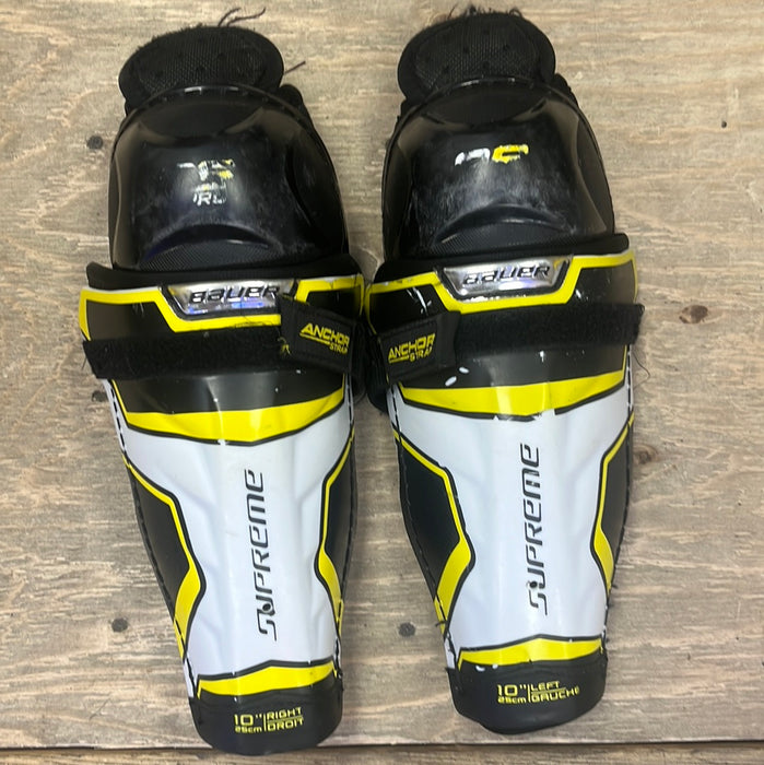 Used Bauer Supreme 2S Pro 10" Shin Pads