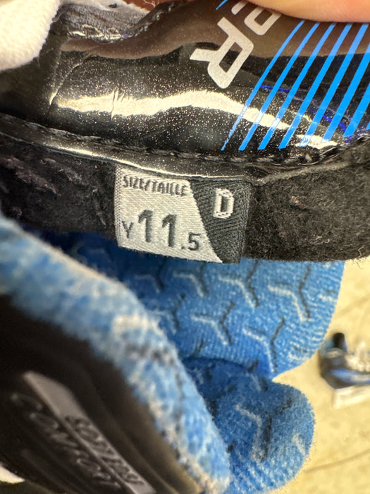 Used Bauer GSX Goalie Skates Youth 11.5D