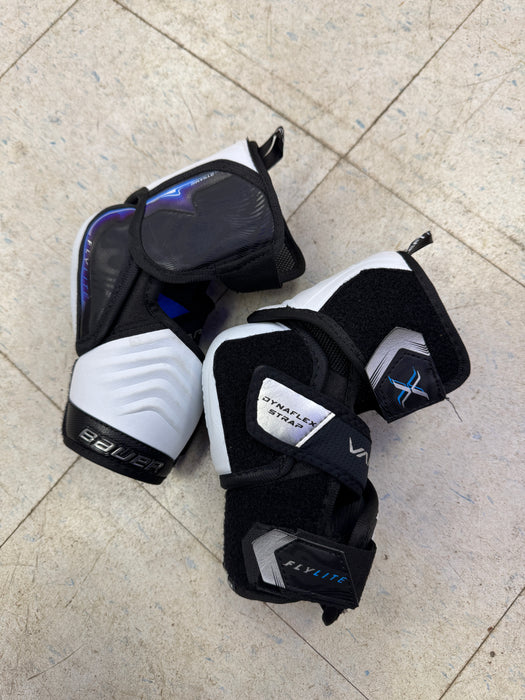 Used Bauer Flylite Elbow Pads Junior Medium