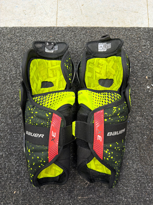 Used Bauer Vapor 3x 11” Junior Shin Pads