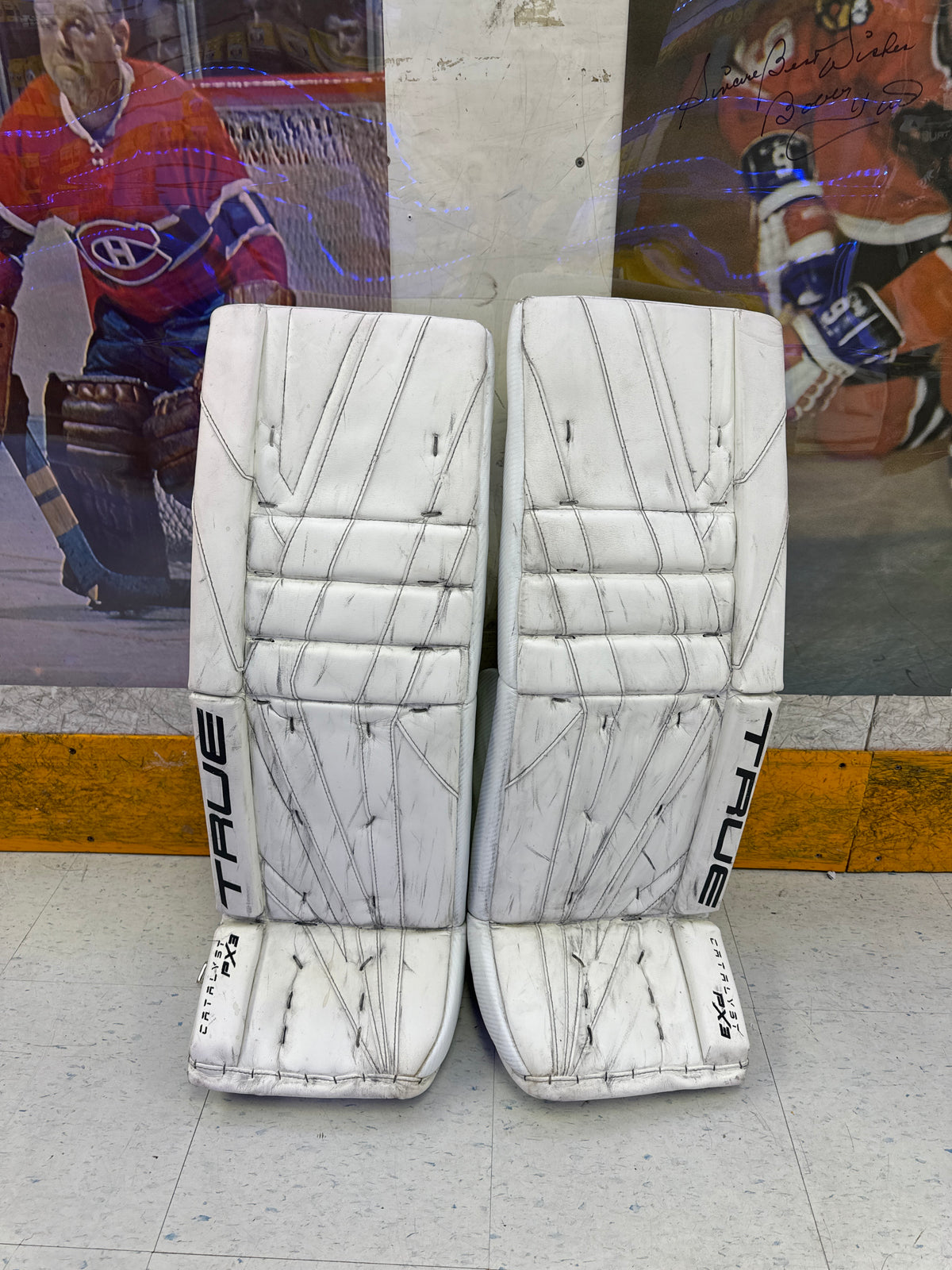 Used True Catalyst PX3 34+1.5” Goalie Leg Pads — Crow's Sports Hockey