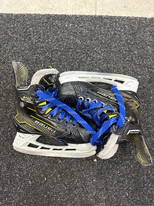 Used Bauer Supreme M40 Youth 11.0D Skates