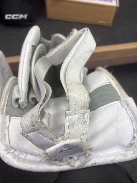Used Bauer GSX Goalie Leg Pads Size Junior Small 26+1