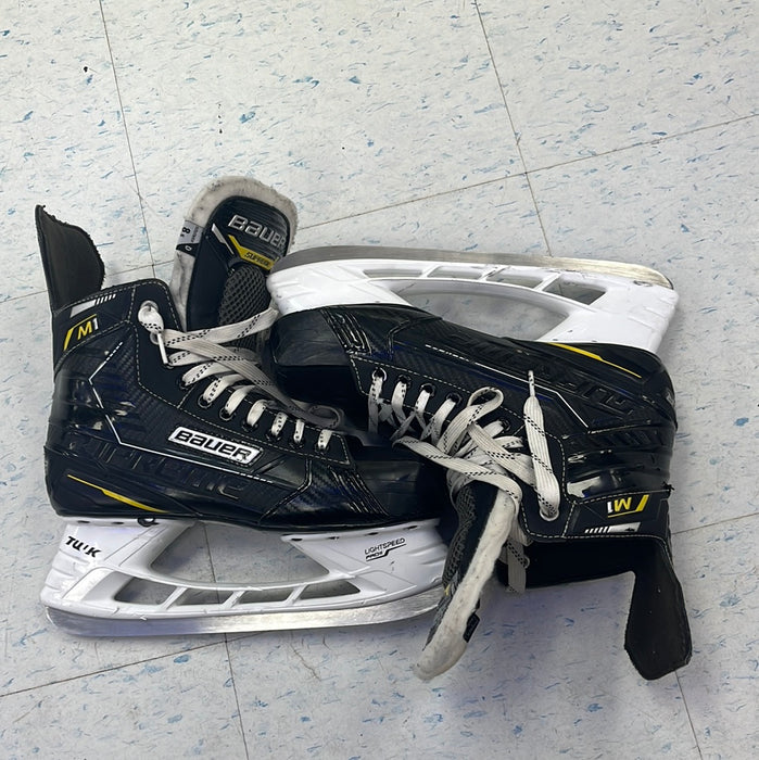 Used Bauer Supreme M1 Size 8.5 Player Skates