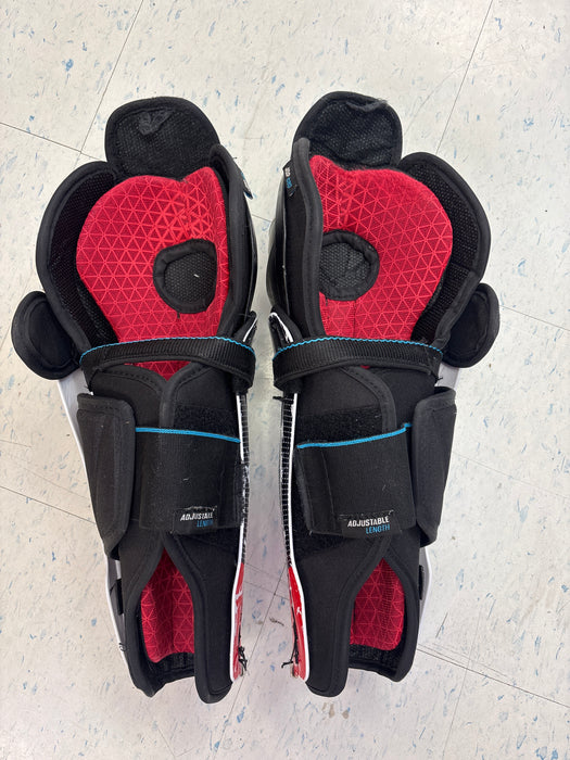 Used CCM JetSpeed FT680 13” Junior Shin Guards