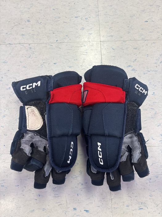 Used CCM HGJSCHL 14” Oshawa General ‘DELISLE’ Pro Stock Gloves