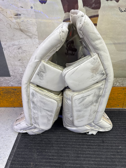 Used CCM Premier R1.5 28+1” Goalie Leg Pads