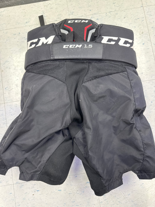 Used CCM 1.5 Junior Small Goalie Pants