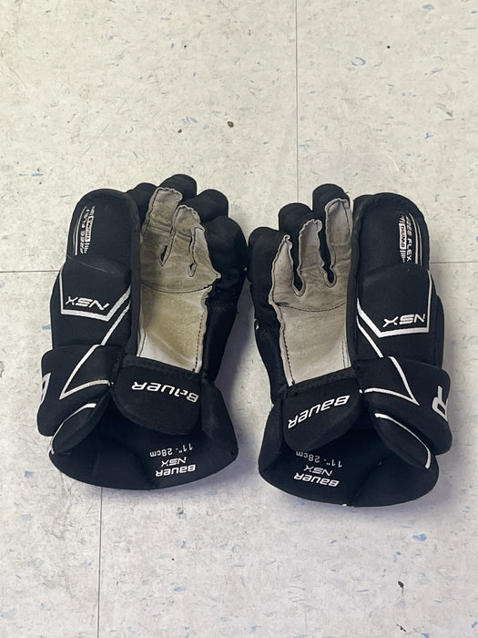 Used Bauer NSX 11" Gloves