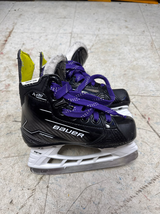 Used Bauer Supreme M50 Pro Skates Youth 11.5D