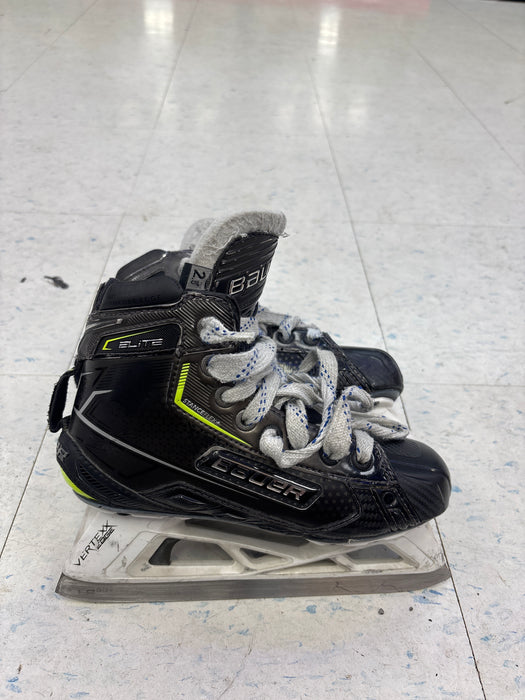 Used Bauer Elite Size 2.5D Goal Skates
