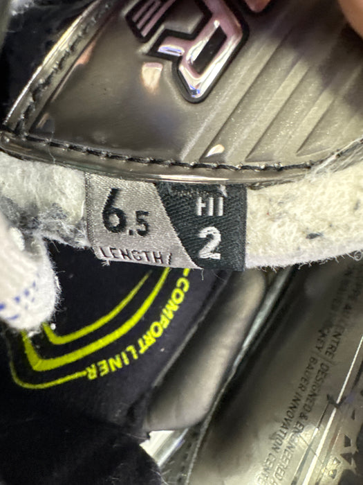 Used Bauer Elite Goalie Skates Size 6.5 Fit 2