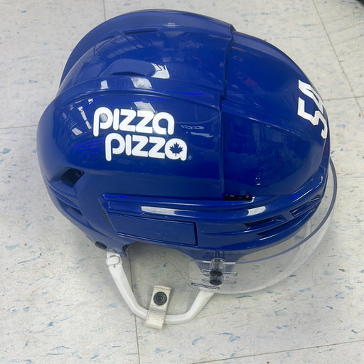 Used CCM Tacks X Toronto Maple Leafs Pro Stock Helmet Senior Medium