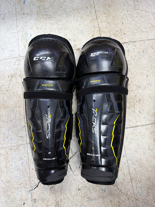 Used CCM Tacks 6052 13” Shin Pads